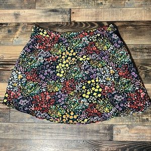 Gap colorful flowers skirt